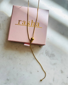 2 in 1 Necklace ( Gold Plated )