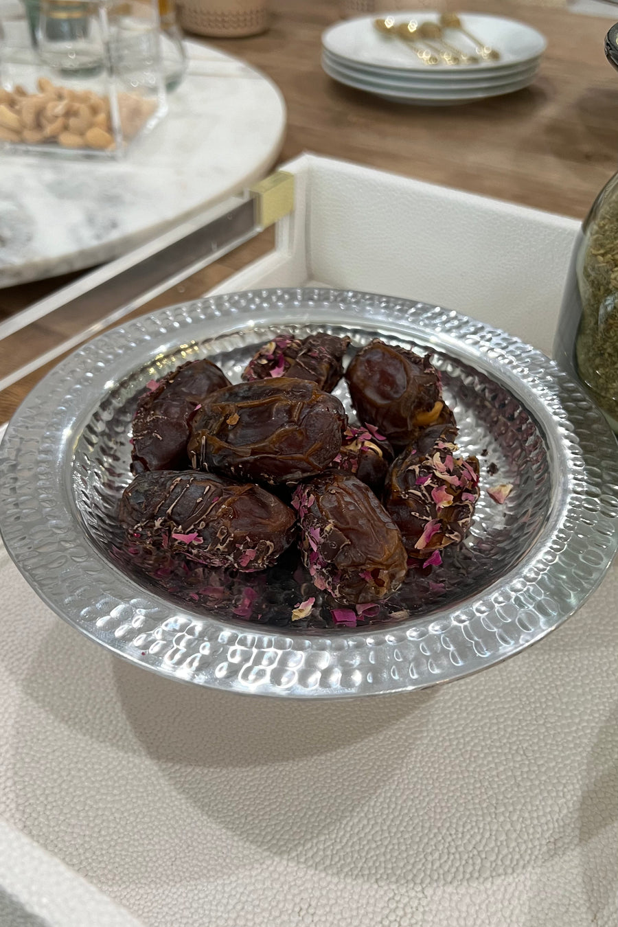 طبق القبة الخلصة (فضي)