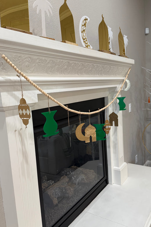 Wooden Beads Garland (only garland)