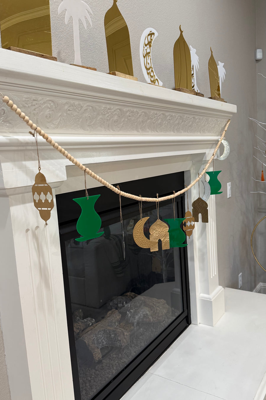 Wooden Beads Garland (only garland)