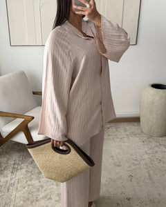 Esraa Pants Set (Pink)