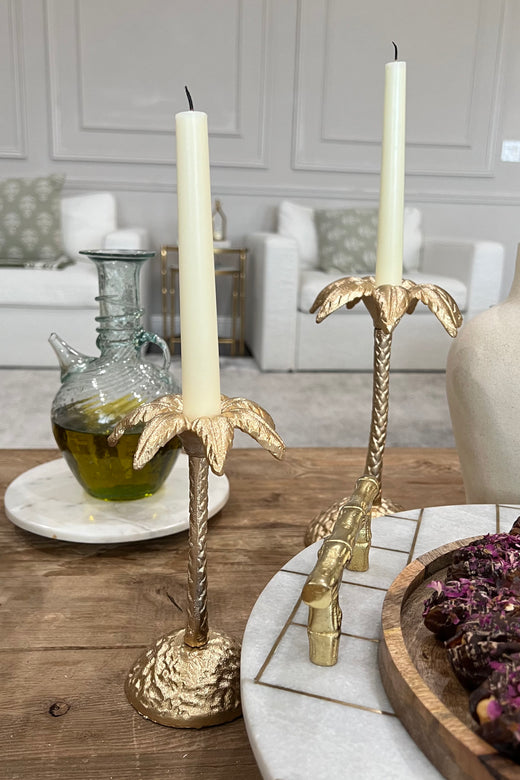 Jimzu Plam Candle Holder Set of 2
