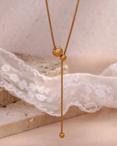2 in 1 Necklace ( Gold Plated )