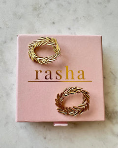 Greek Earrings ( Gold Plated)