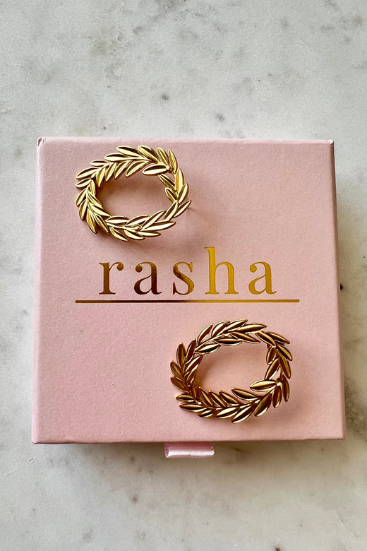 Greek Earrings ( Gold Plated)