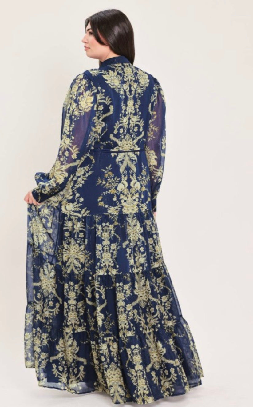 Nora Maxi Dress (Plus Size)