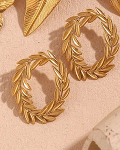 Greek Earrings ( Gold Plated)