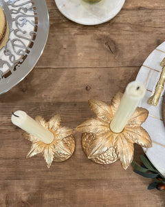 Jimzu Plam Candle Holder Set of 2
