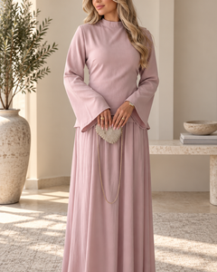 Rahaf Skirt Set (Mauve)