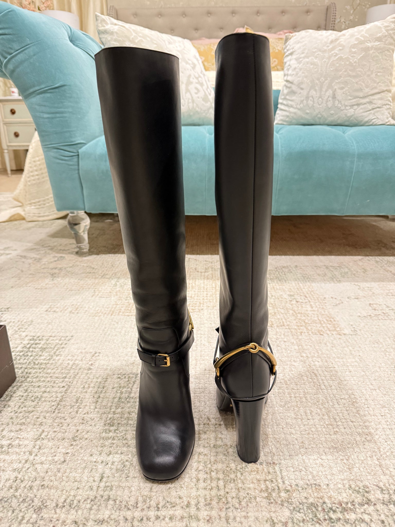 Gucci horsebit Pull On boots