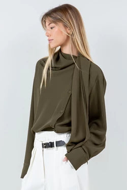Yasmina Blouse (Olive)