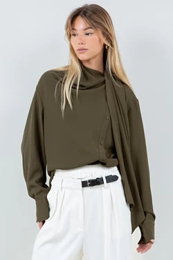 Yasmina Blouse (Olive)