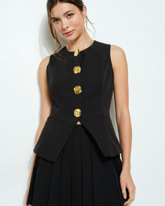Reema Vest (Black)