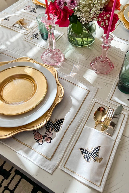 Butterfly Linen Set (19 Pieces)