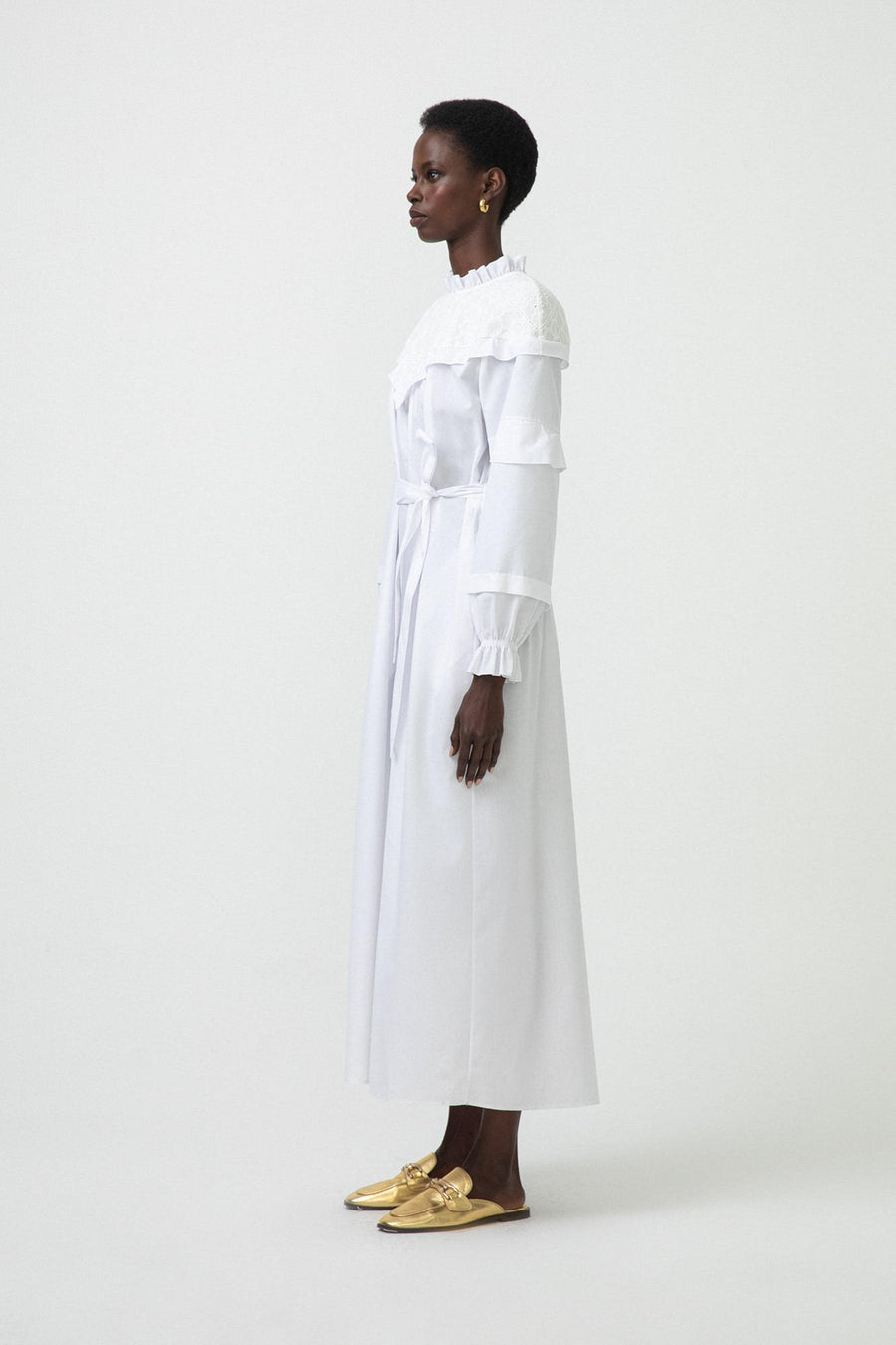 Norma Dress ( Off White)