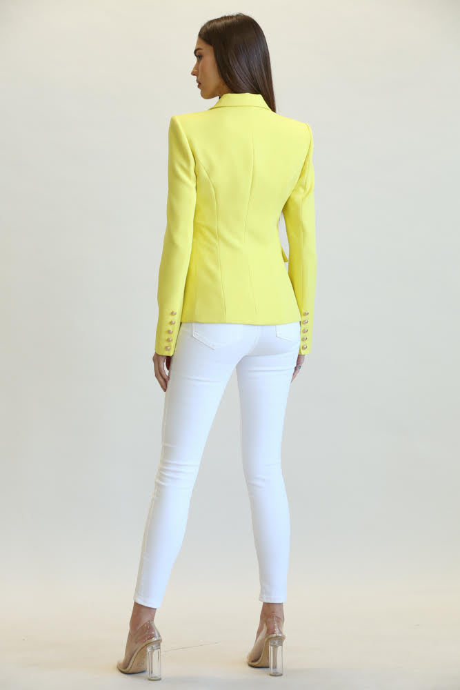 Salma Blazer ( Yellow)