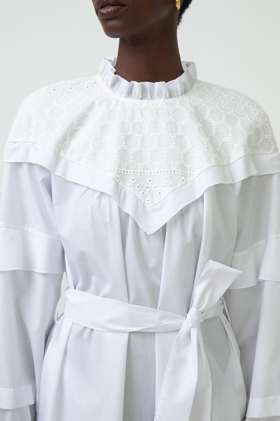 Norma Dress ( Off White)