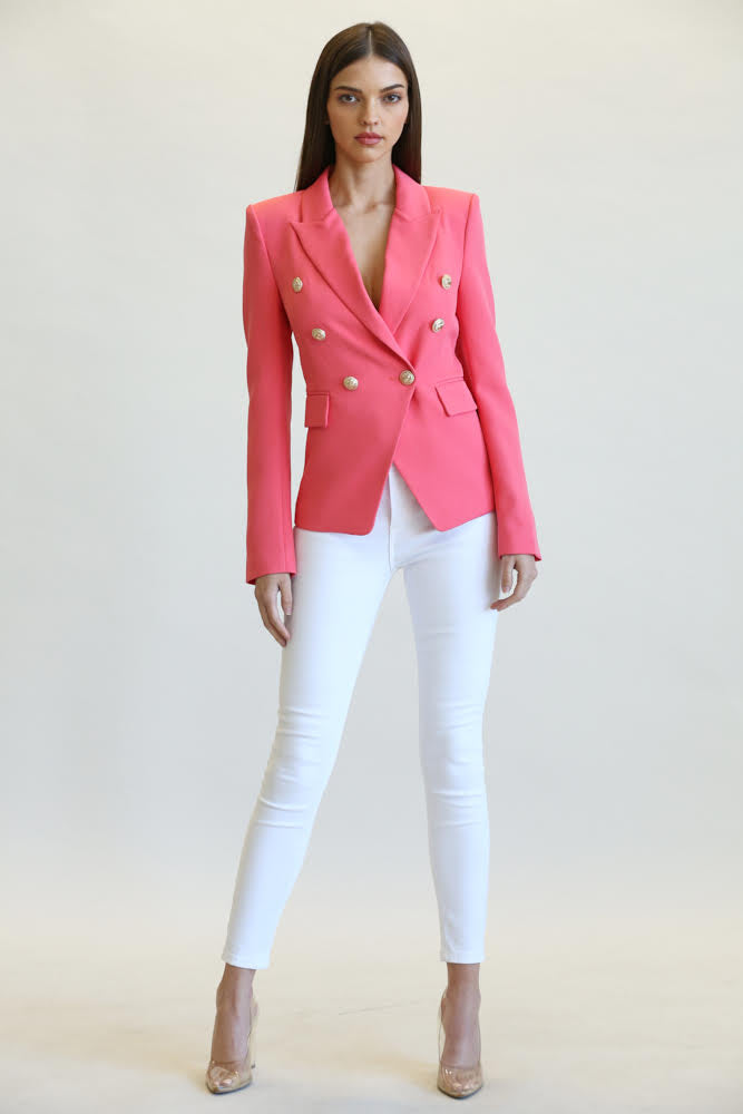 Salma Blazer ( Coral)