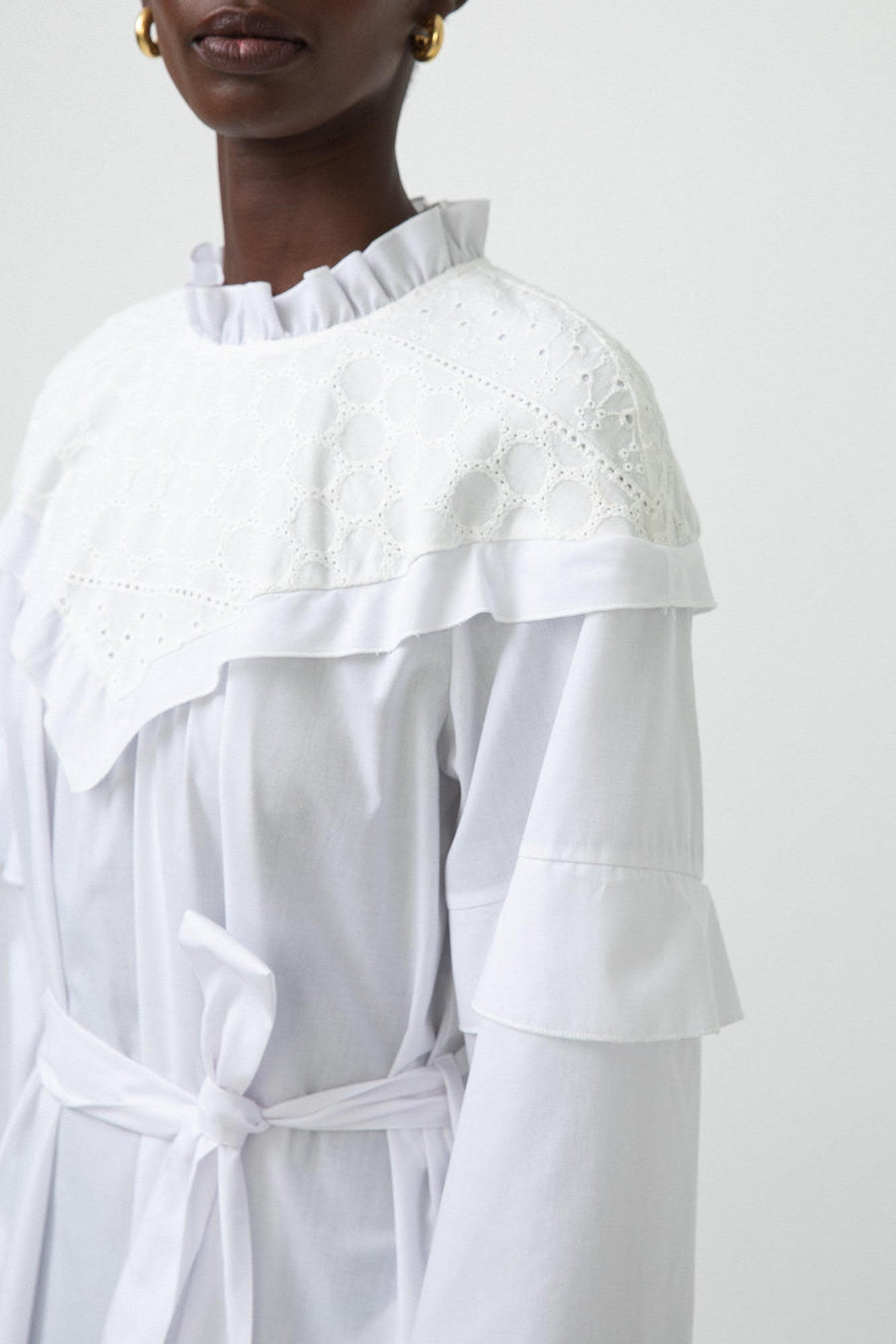 Norma Dress ( Off White)