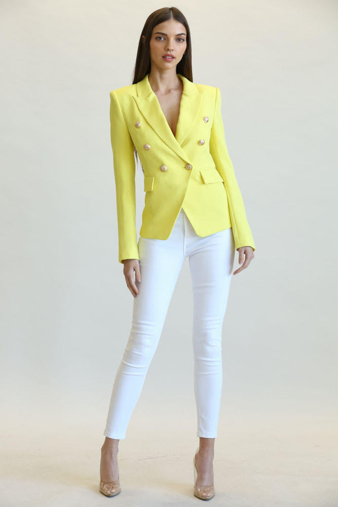 Salma Blazer ( Yellow)