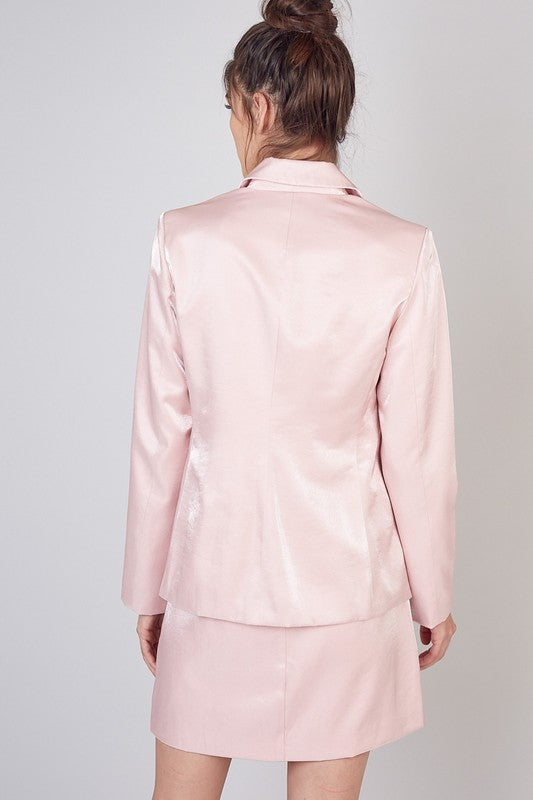 Lara Metallic Blazer.