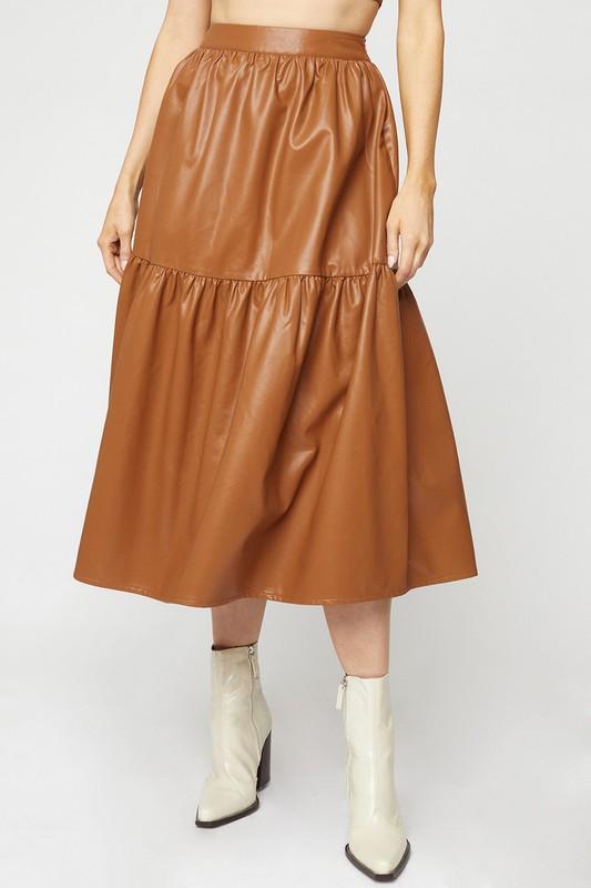Batoul Skirt (Camel)