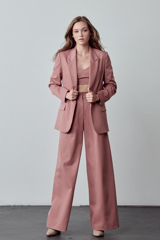 Dima Pants Set (Dusty Pink)