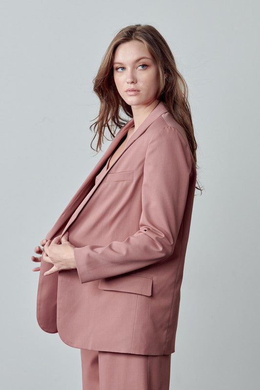 Dima Pants Set (Dusty Pink)