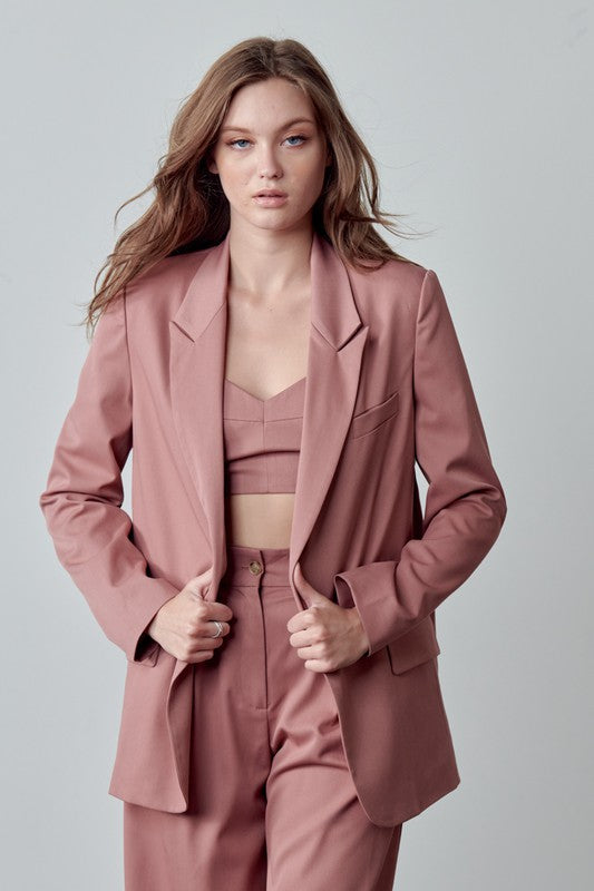 Dima Pants Set (Dusty Pink)