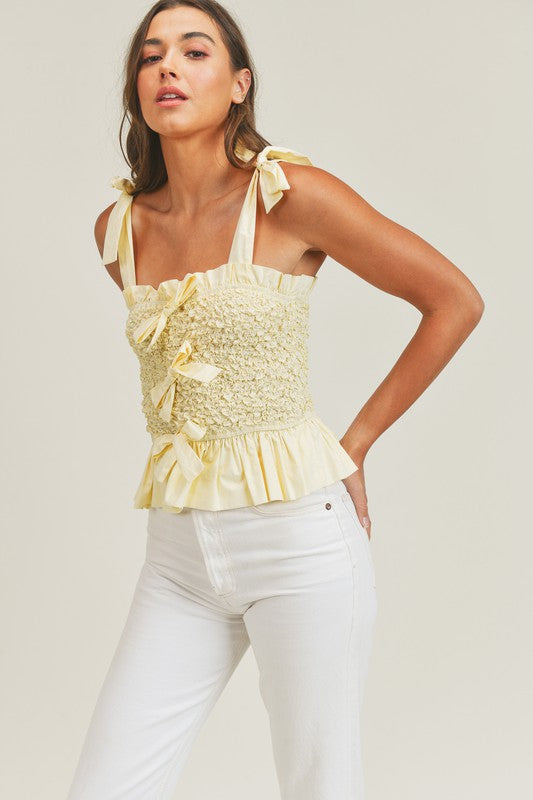 Saria Top (Yellow)