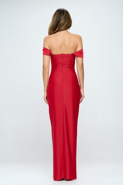 Joelle Dress ( Red)