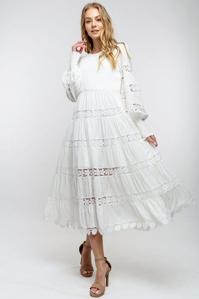 Afnan Dress (Off White)