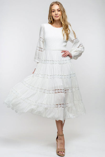Afnan Dress (Off White)