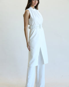 Tasneem Pants Suit ( White)