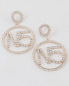 Numero 5 Earrings