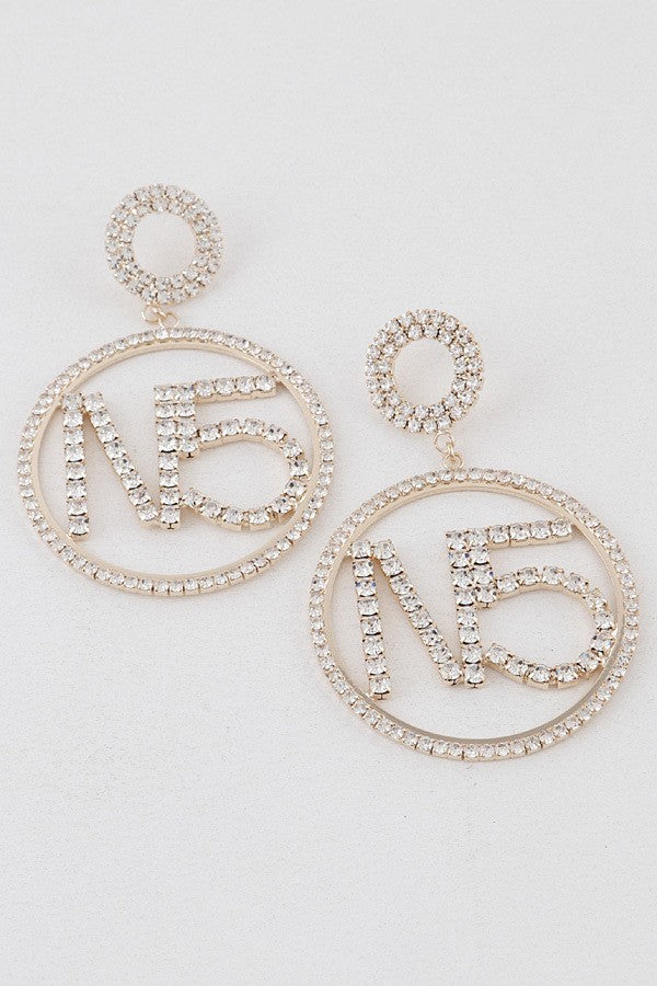 Numero 5 Earrings