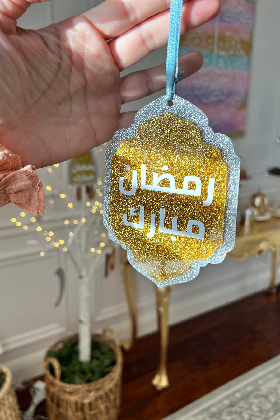 زينة أكريليك رمضان مبارك