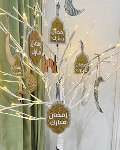 زينة أكريليك رمضان مبارك