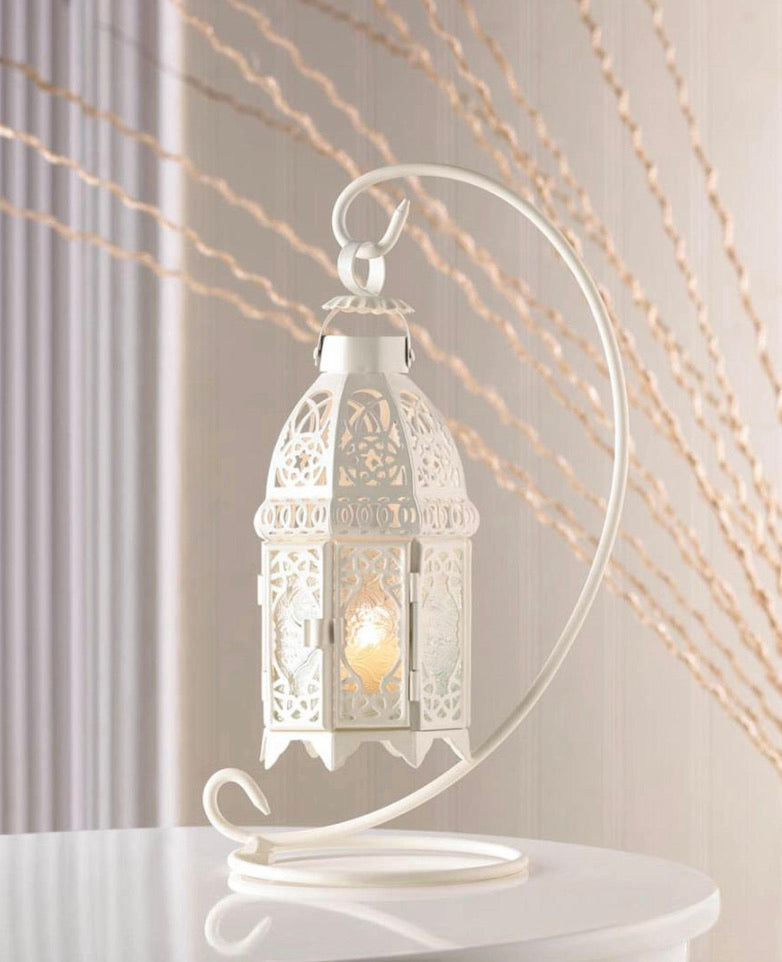 Fez Lantern With Stand (Set of 2)